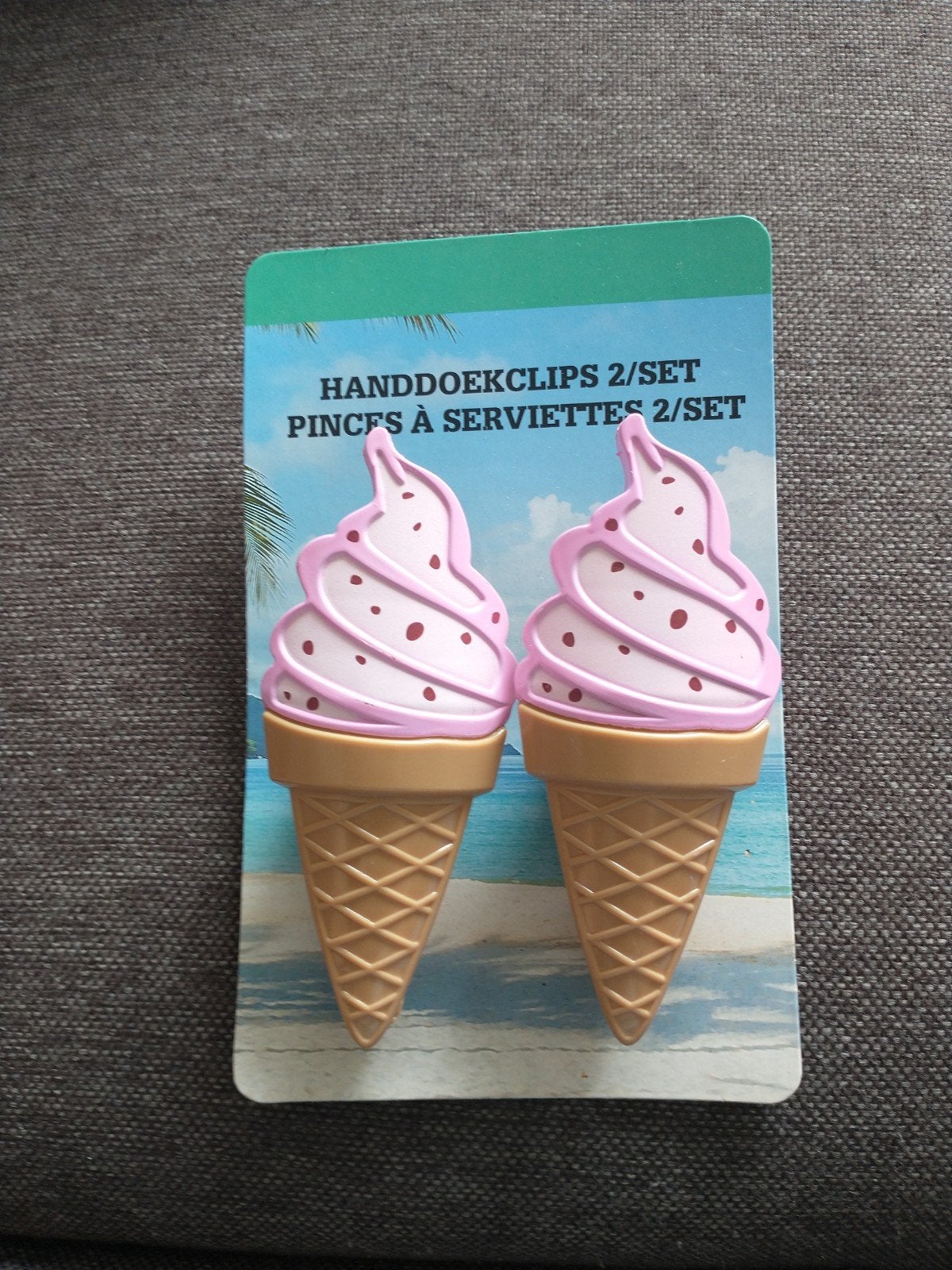 Handdoek clips. Nieuw in verpakking, Ophalen of Verzenden, Nieuw