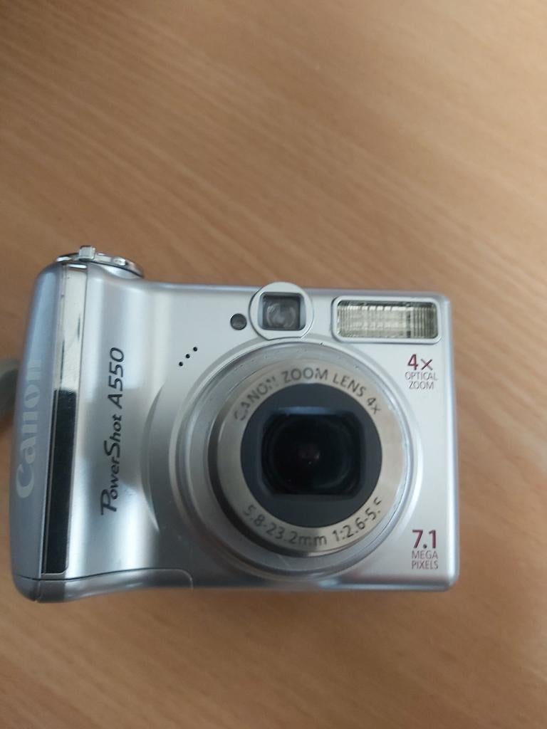 Canon Powershot A550, Ophalen, Zo goed als nieuw, Canon, 4 t/m 7 keer