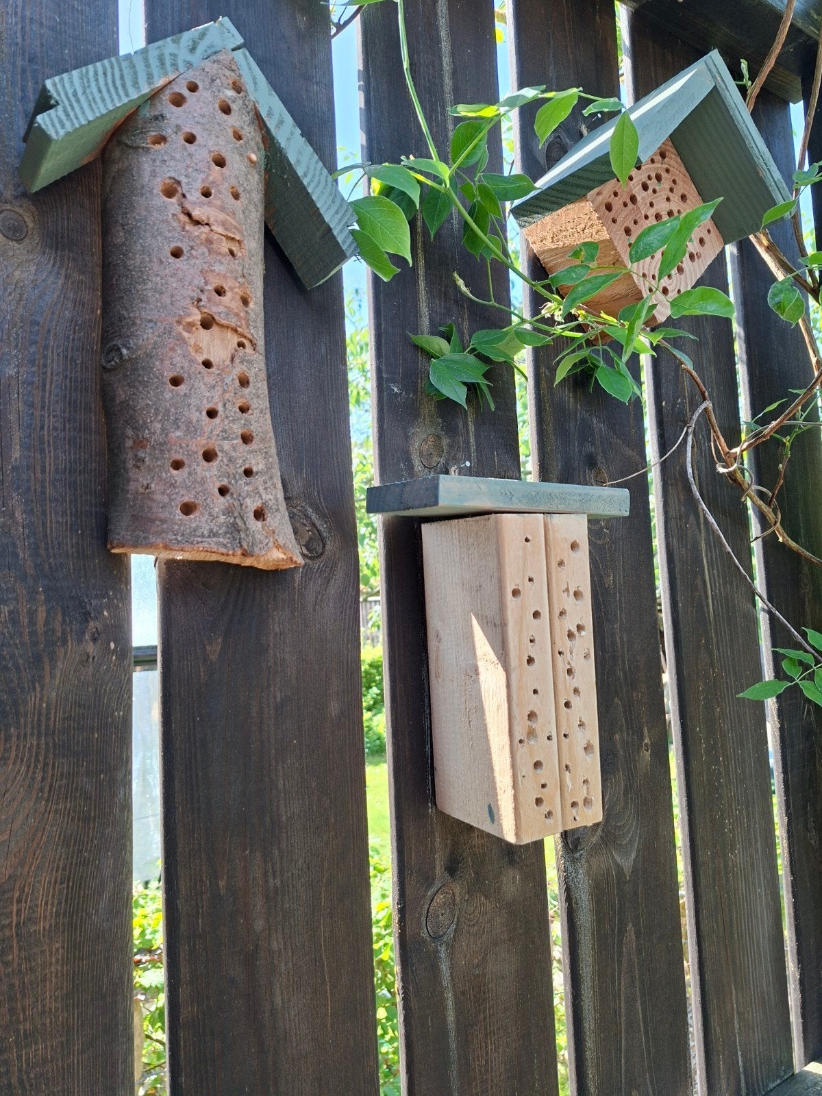 3 insectenhotels, Ophalen of Verzenden