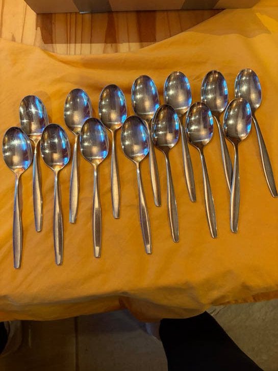 14 lepels amefa 18/10, Antiek en Kunst, Ophalen of Verzenden