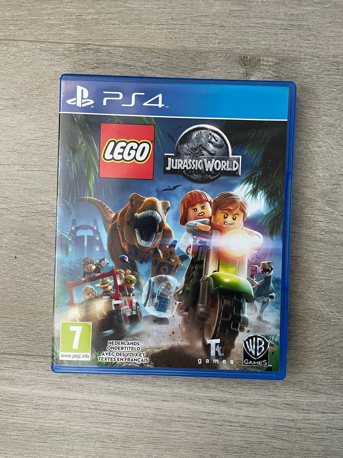 Lego Jurassic World PS4 - Multiplayer Avontuur, Avontuur en Actie, Gebruikt, 2 spelers, Eén computer