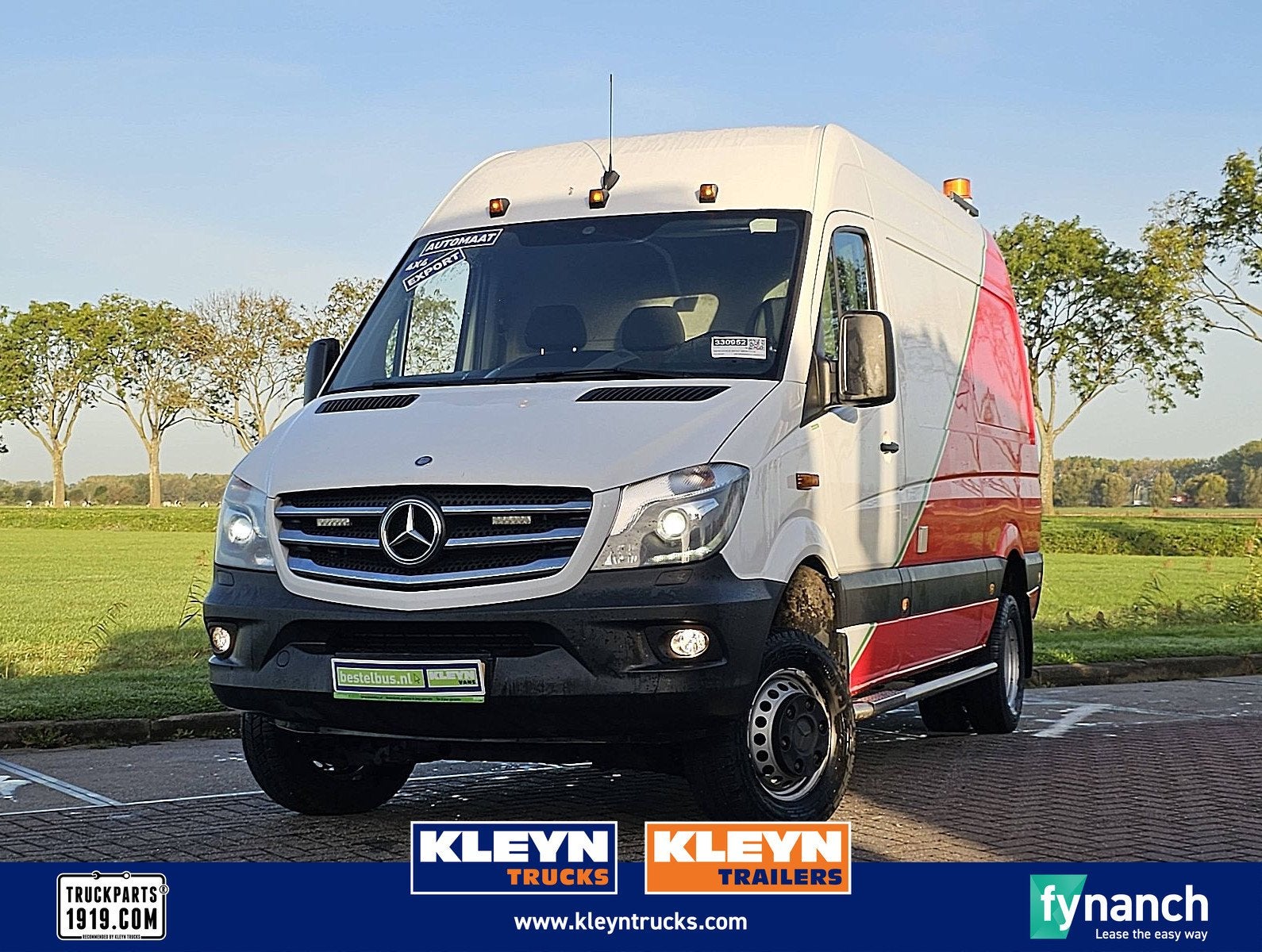 MERCEDES-BENZ SPRINTER 519 L2H2 V6 3.0 LTR ac automaat 4X4!, Auto's, Automaat, Gebruikt, Euro 6, Mercedes-Benz