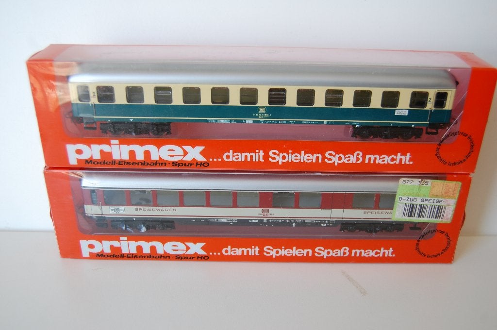 Marklin Primex rijtuig 4014 en 4198, Hobby en Vrije tijd, Wisselstroom, Ophalen of Verzenden, Märklin, Nieuw