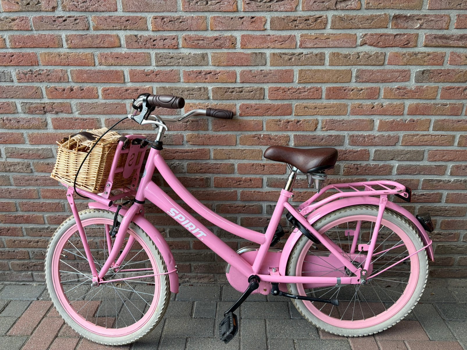 Meisjes fiets 22 inch, Ophalen, Terugtraprem, 22 inch, Gebruikt
