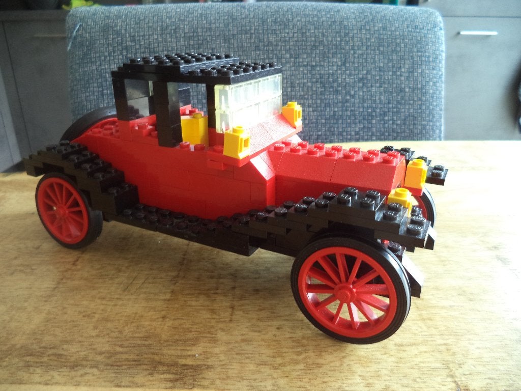 Vintage LEGO set 390 Cadillac 1913, Overige thema's, Lego, Ophalen of Verzenden, Zo goed als nieuw