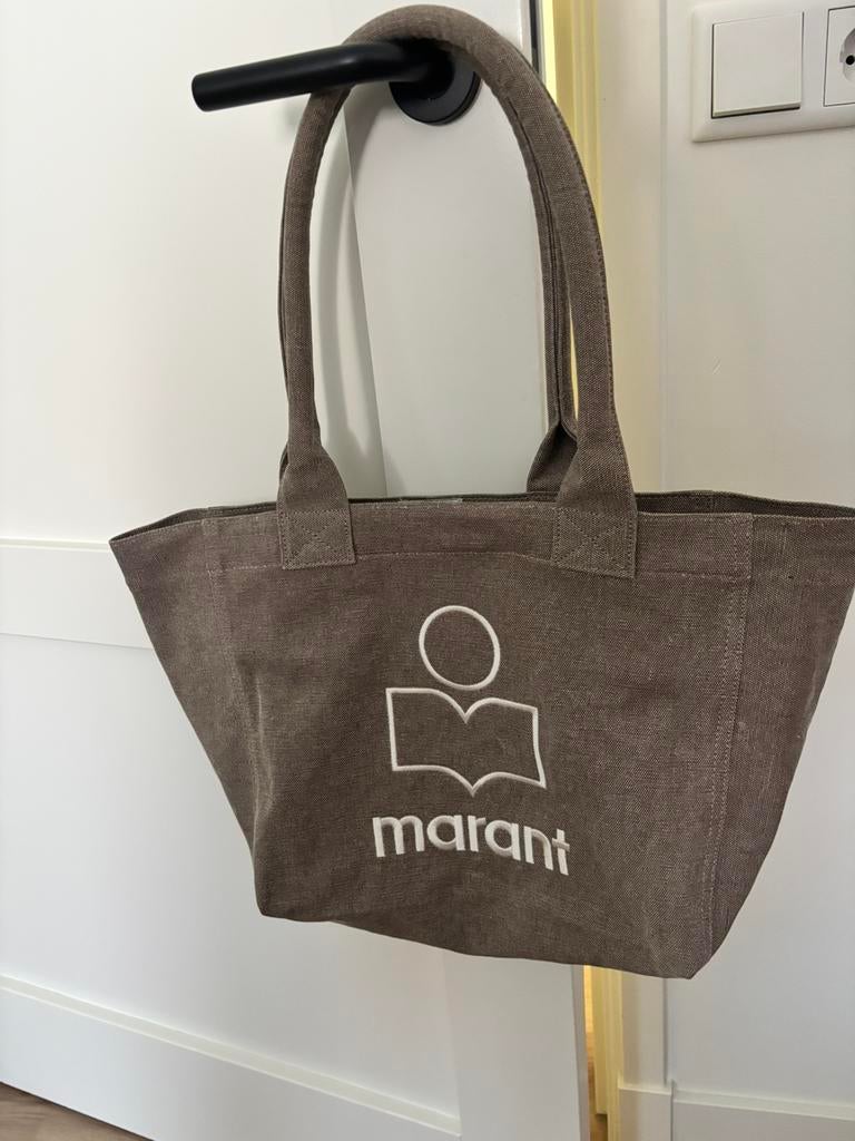 Isabel marant tas taupe/grijs, 40 tot 60 cm, 20 tot 30 cm, Ophalen of Verzenden, Zo goed als nieuw