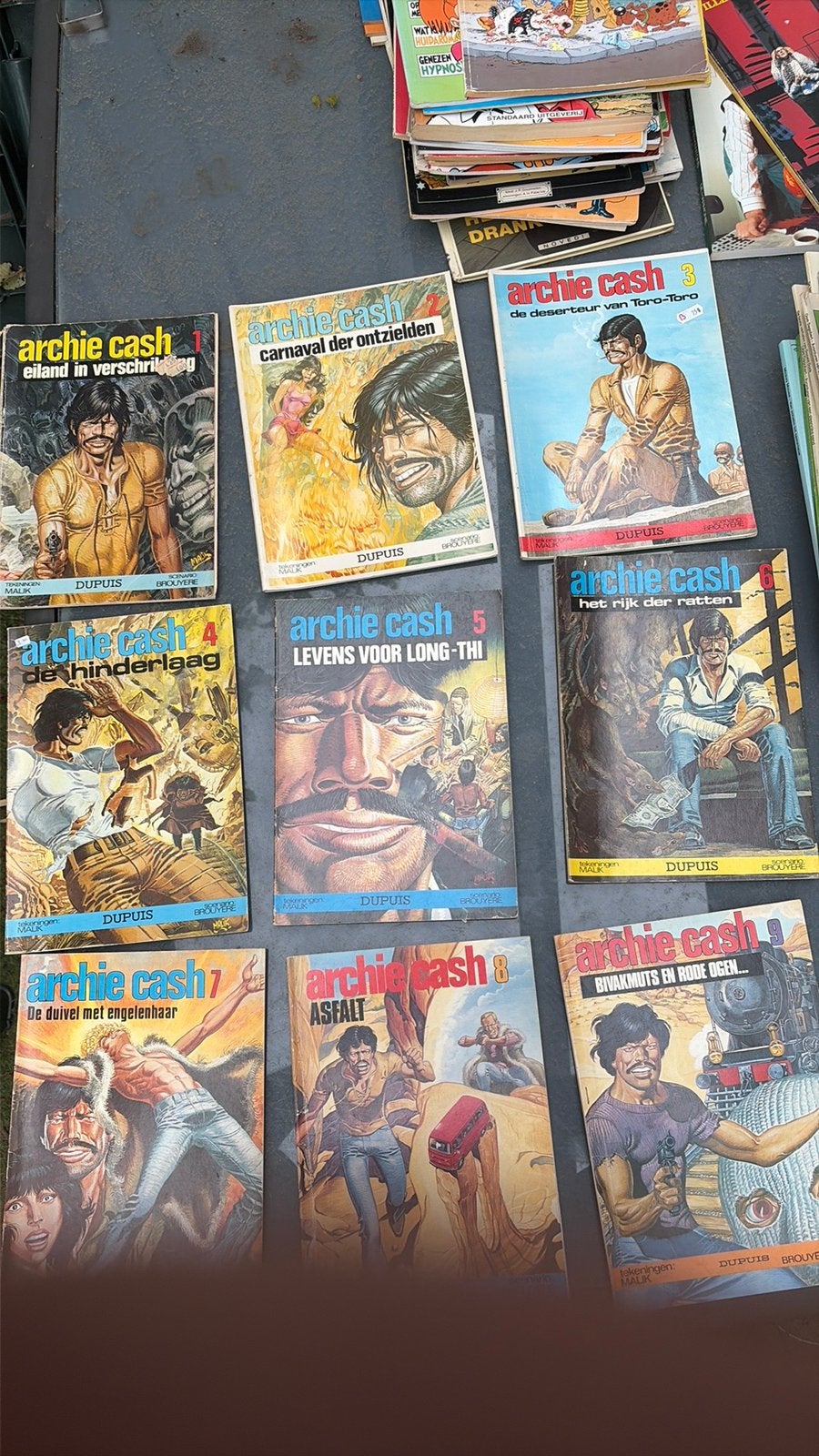Archie Cash compleet, Complete serie of reeks, Ophalen of Verzenden, Zo goed als nieuw, Europa