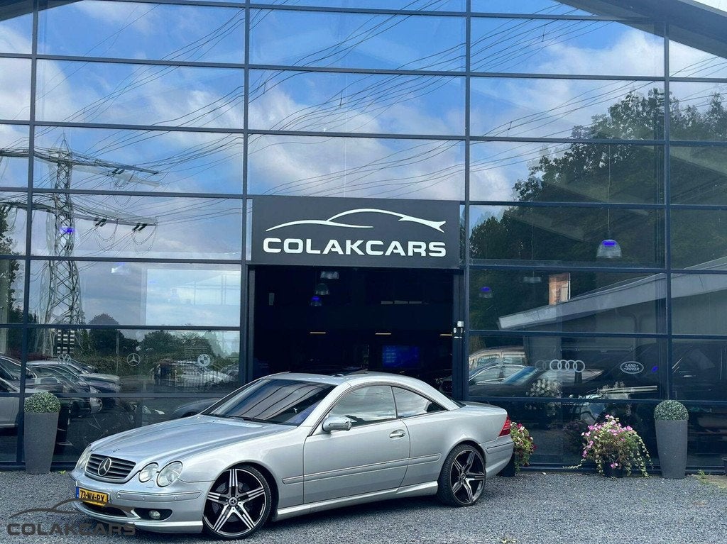 Mercedes CL-klasse AMG 55 LPG G3 Youngtimer, Auto's, Mercedes-Benz, Bedrijf, Te koop, CL, ABS, Adaptive Cruise Control, Airbags