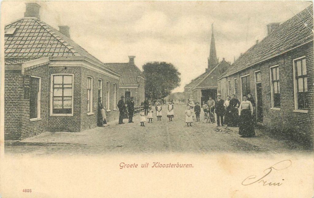 378-338-019 Kloosterburen, Verzenden, Voor 1920, Groningen