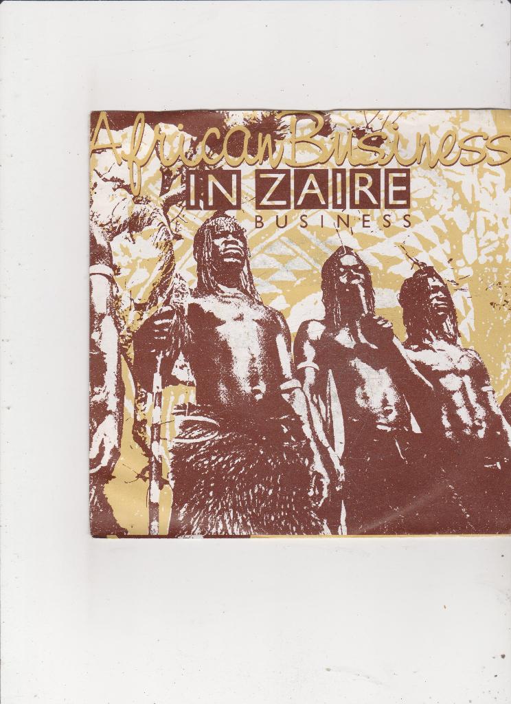7" Single African Business - In Zaire Business, Ophalen of Verzenden, Gebruikt, 7 inch, Pop