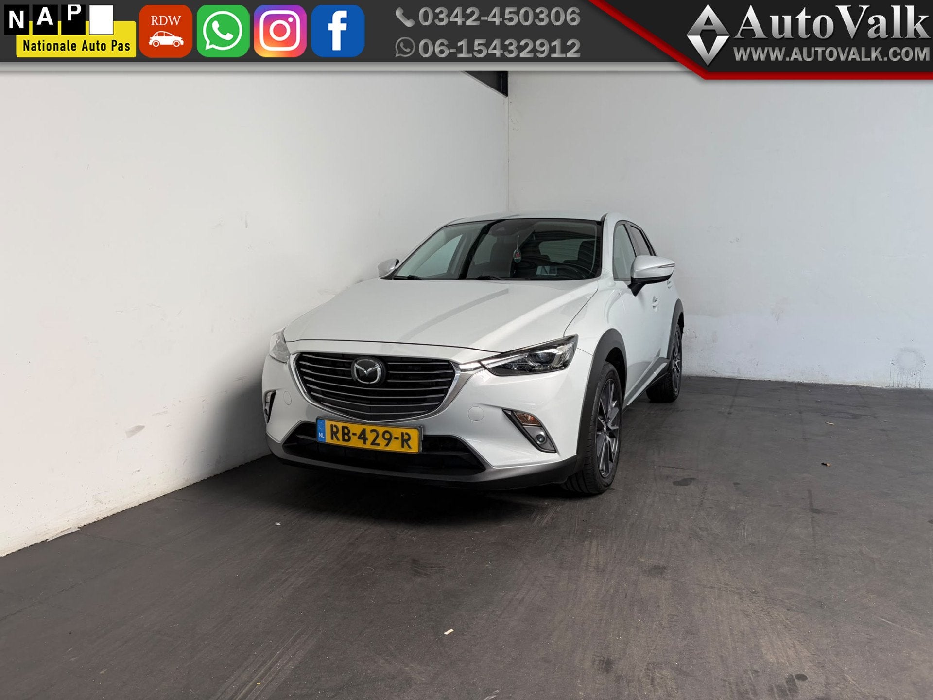 Mazda CX-3 2.0 SkyActiv-G 120 GT-M (bj 2017), Auto's, Voorwielaandrijving, 1998 cc, Gebruikt, Euro 6