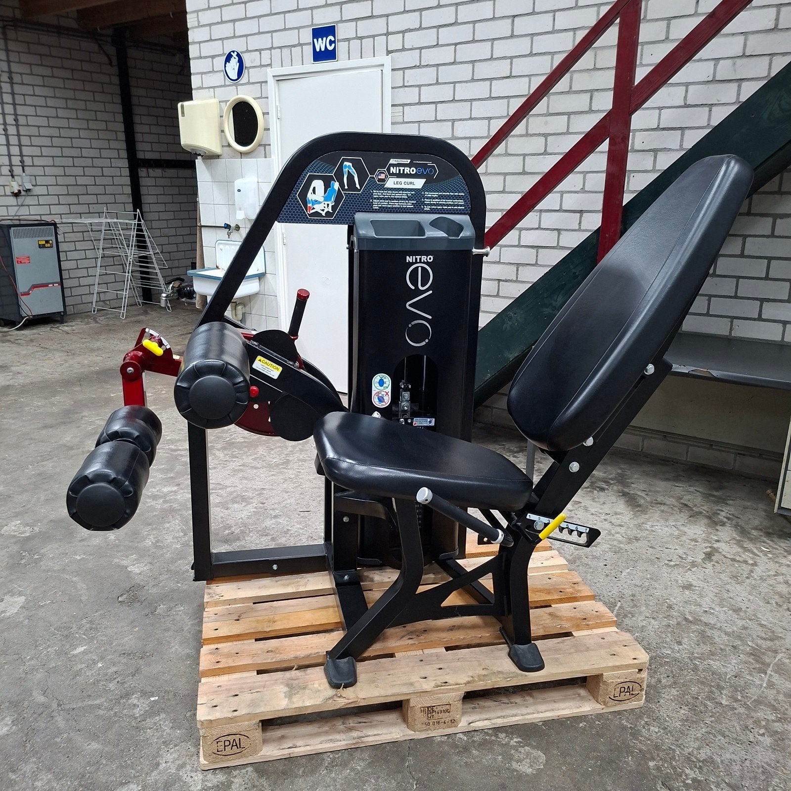 Nautilus Nitro Evo Seated Leg Curl, Ophalen, Zo goed als nieuw, Overige typen