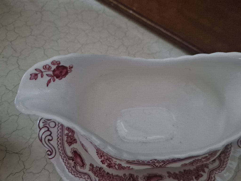 Antieke sauciere, Ophalen of Verzenden