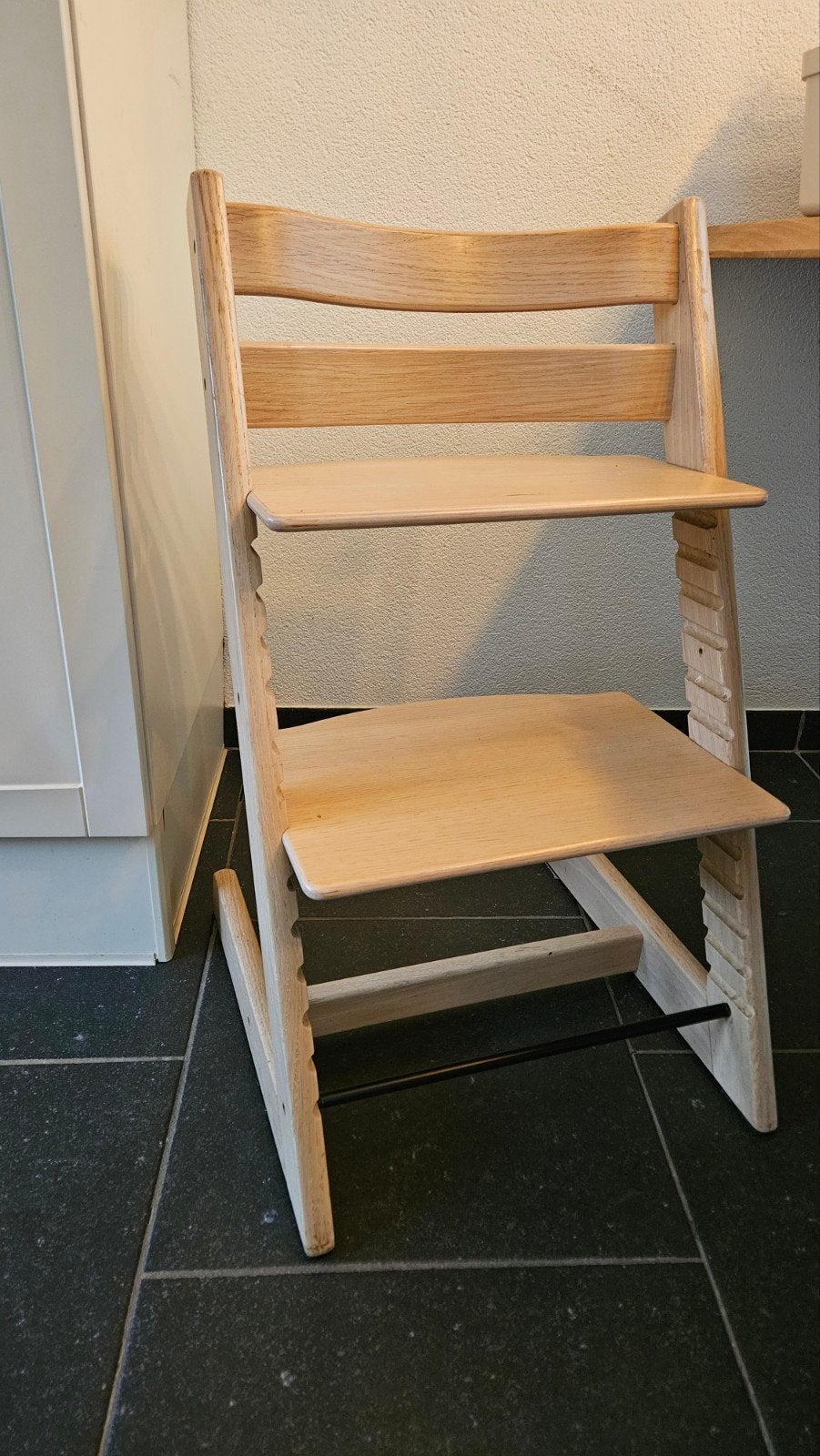Tripp trapp Oak White, Ophalen, Gebruikt, Meegroeistoel