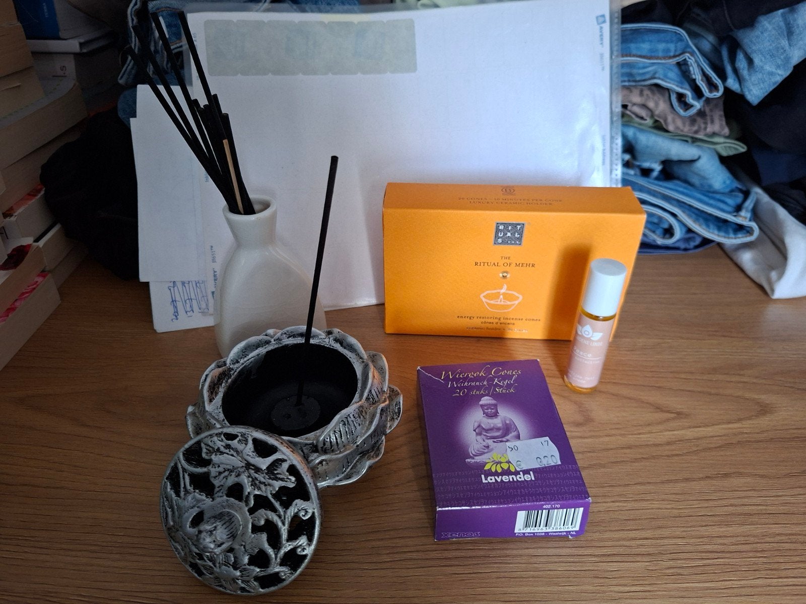 Wierrookhouder cadeautjes etc, Ophalen