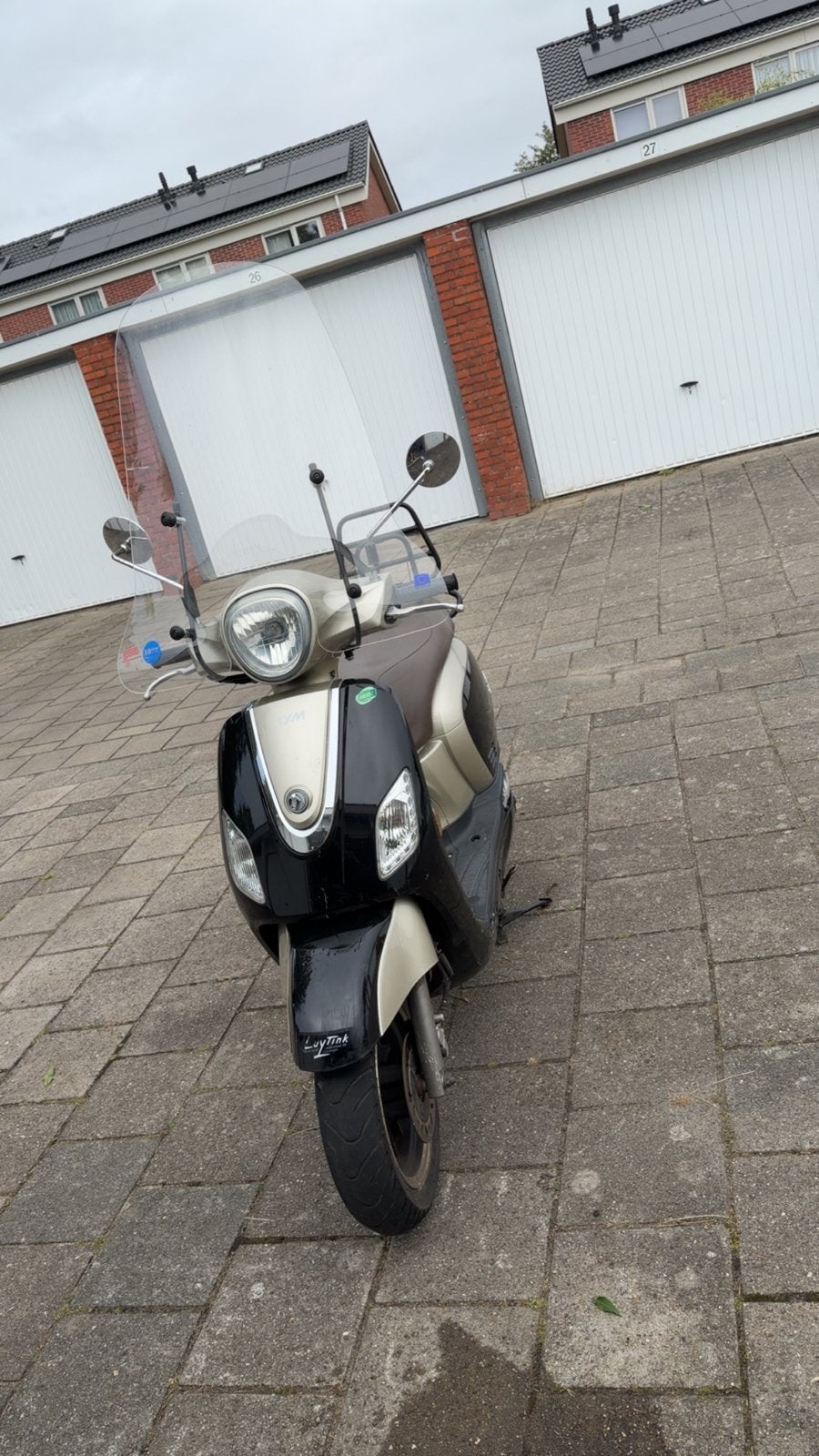 SYM scooter - Kleppen moeten gesteld worden, Ophalen, Gebruikt, Benzine, SYM