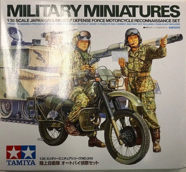 Coelianmodels, Tamiya 35245, Motor recon team, 1/35, € 19,99, Tank, 1:32 tot 1:50, Nieuw, Ophalen of Verzenden