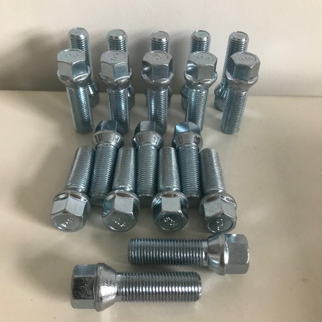 Wielbout M14 x 1,5 x 40 mm conische kop, staal verzinkt, Ophalen of Verzenden, Nieuw