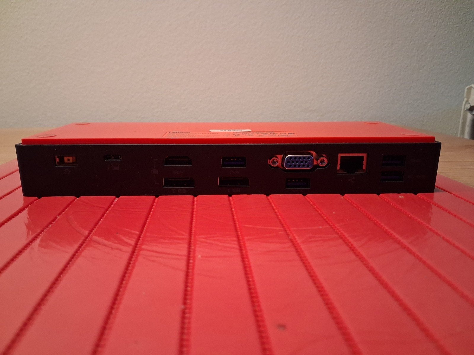 Lenovo docking station thunderbolt 3, Lenovo ThinkPad, Ophalen of Verzenden, Docking station, Gebruikt