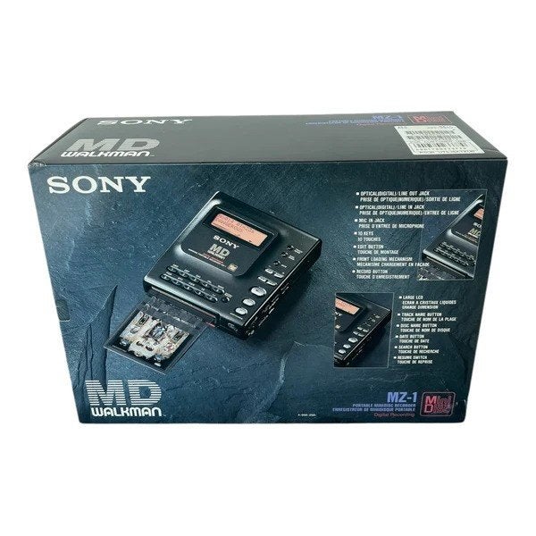 sony minidisk recorder MZ-1 Nieuwe, Ophalen of Verzenden, Walkman