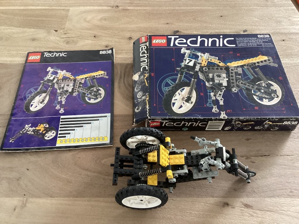 Lego technic 8838. Vintage, Compleet, Lego, Ophalen of Verzenden, Zo goed als nieuw