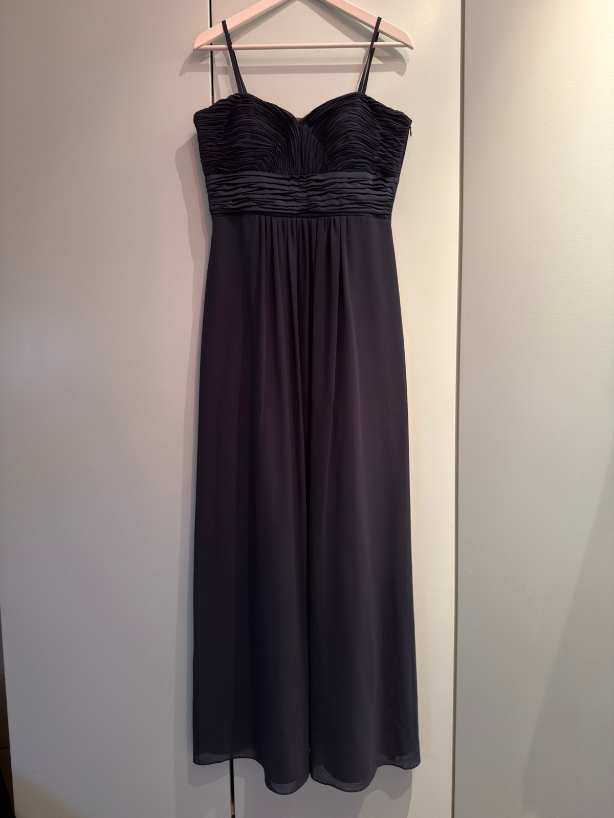 Donkerblauwe avondjurk/galajurk, Kleding | Dames, Maat 38/40 (M), Blauw, Ophalen of Verzenden, Zo goed als nieuw