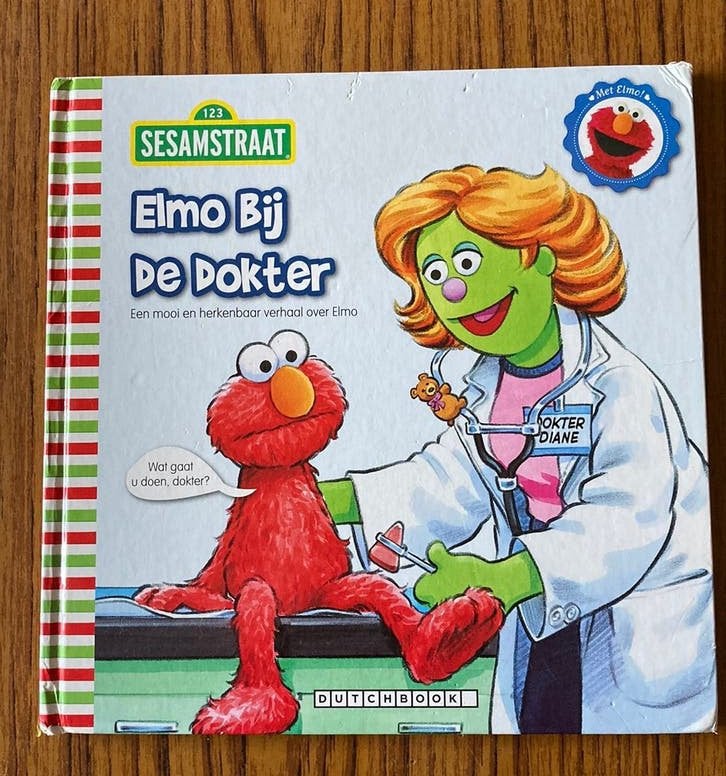 Elmo bij de dokter, Gelezen, Fictie algemeen, Jongen of Meisje, Ophalen of Verzenden