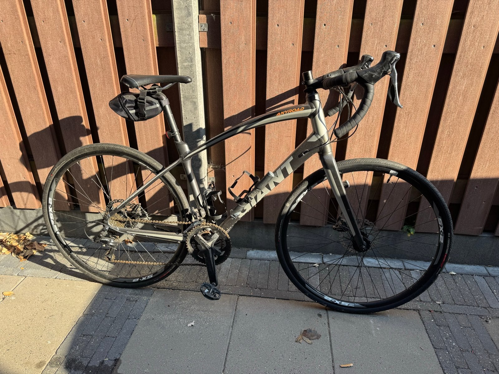 Giant Anyroad racefiets maat L met schijfremmen, Fietsen en Brommers, Fietsen | Racefietsen, Ophalen, 28 inch, Gebruikt, Heren