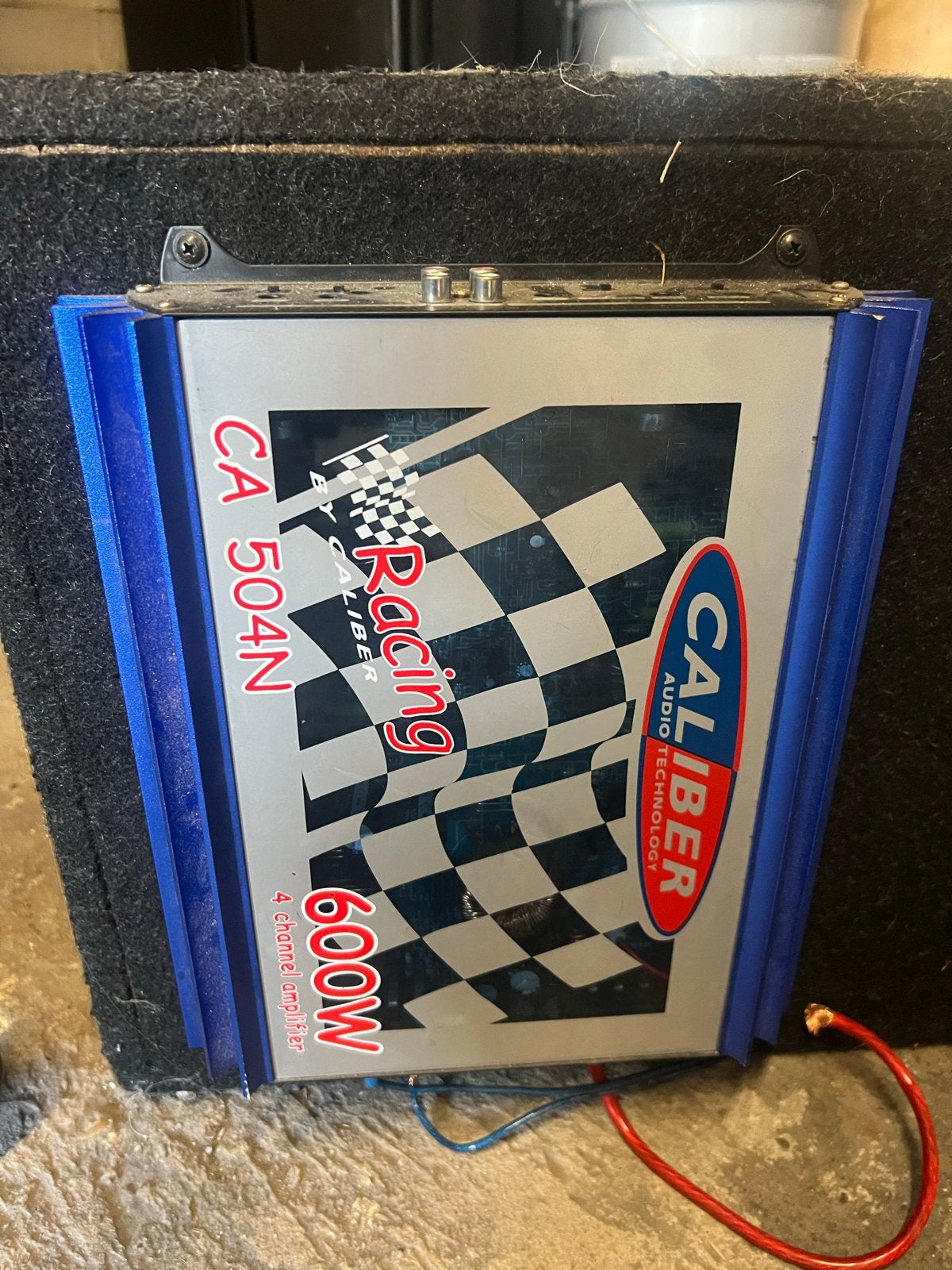 Caliber Subwoofer (700W) en Versterker (600W) Set, Ophalen, Gebruikt