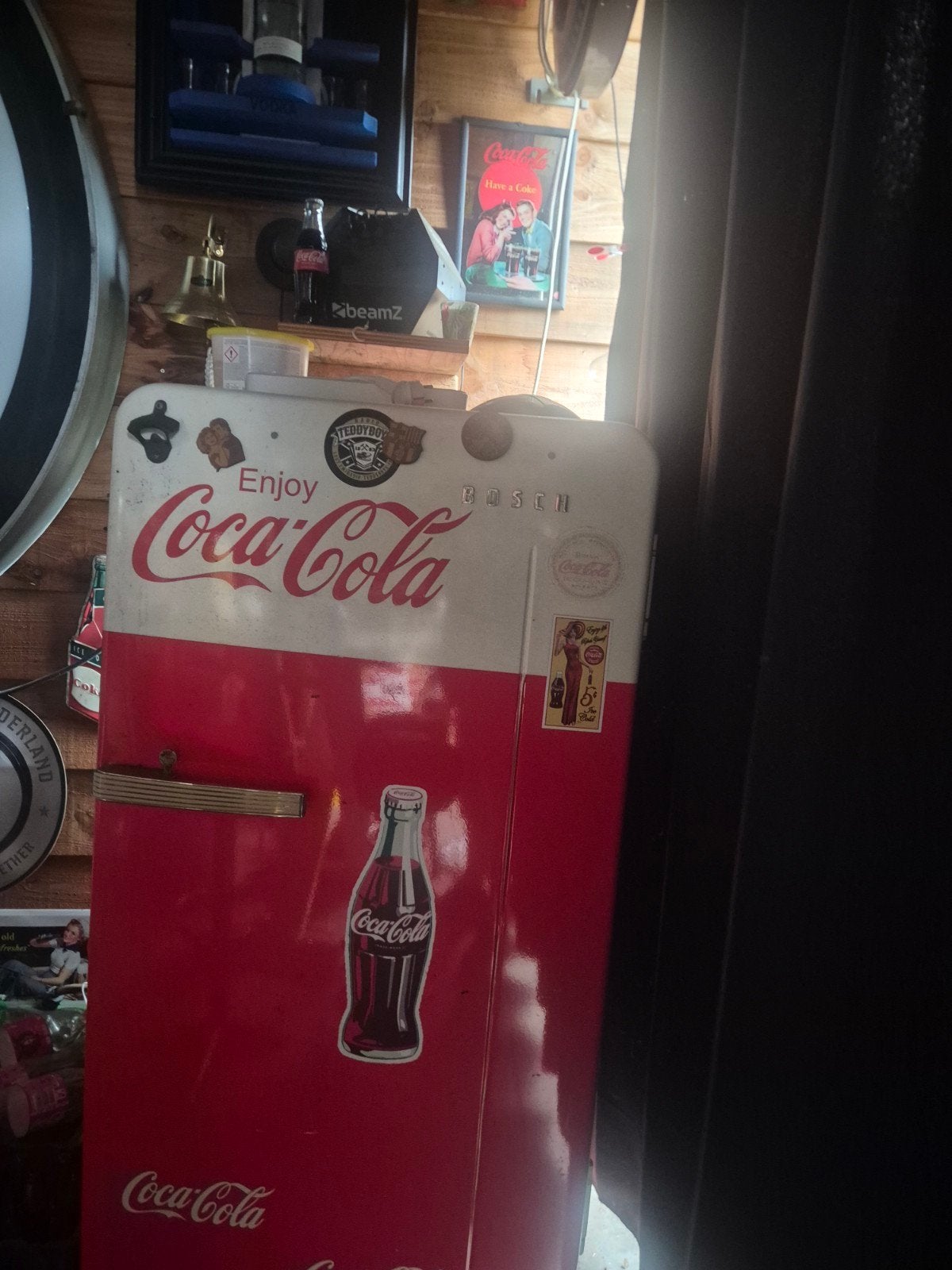Vintage Coca-Cola Koelkast - Bosch Design, Ophalen
