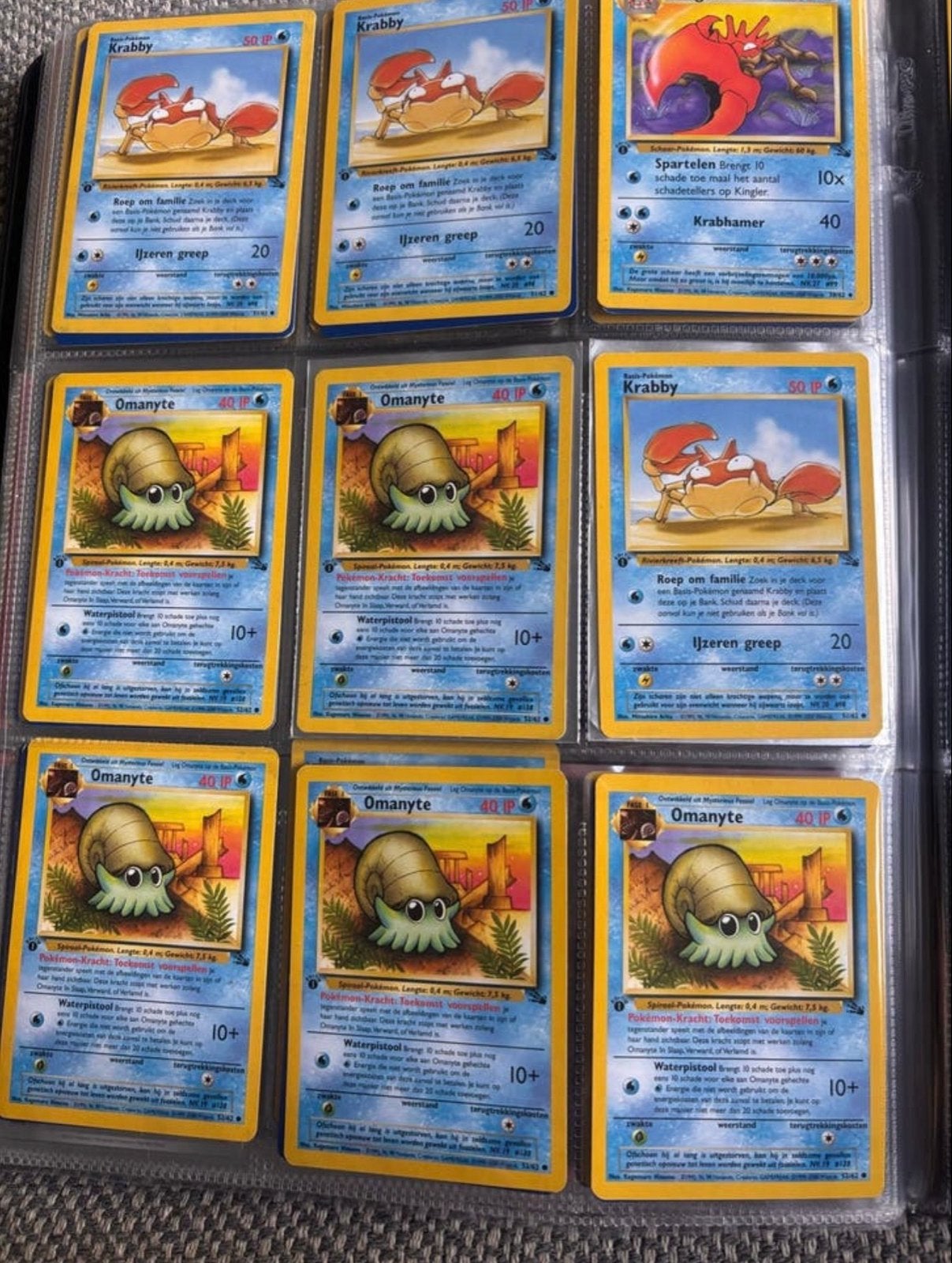Oude Pokémon kaarten uit de jaren '90 - Diverse collectie, Hobby en Vrije tijd, Verzamelkaartspellen | Pokémon, Ophalen of Verzenden