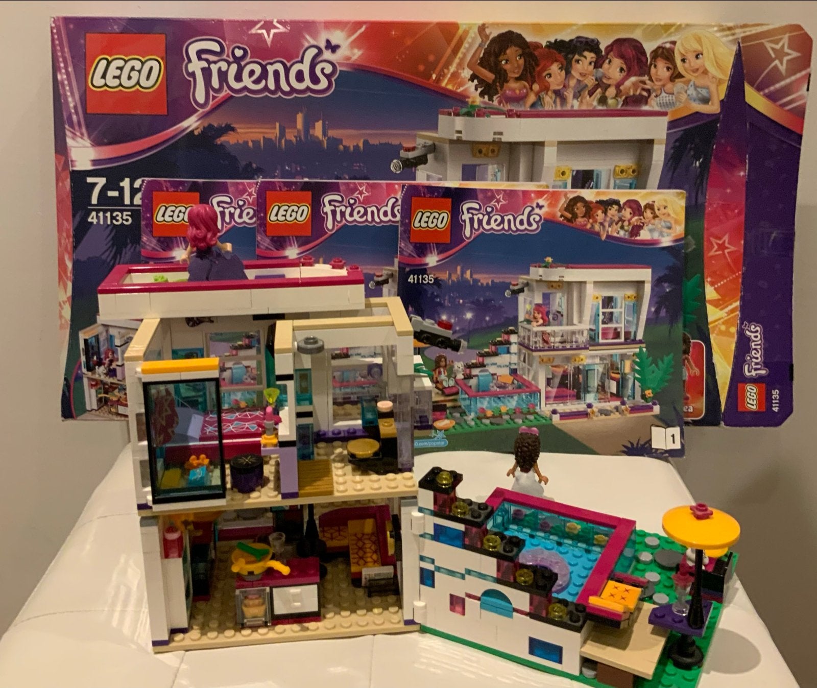 LEGO Friends 41135 Livis Popster Huis - Complete set, Gebruikt, Lego, Friends, Ophalen of Verzenden