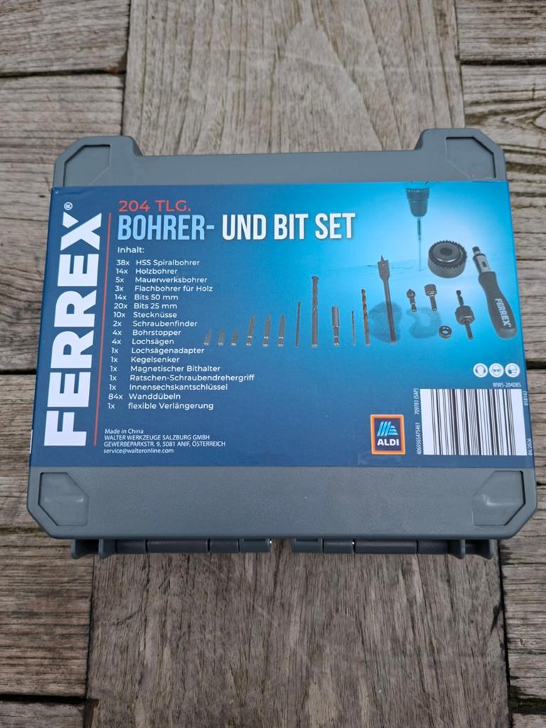 Boor en bit set., Ophalen of Verzenden, Nieuw