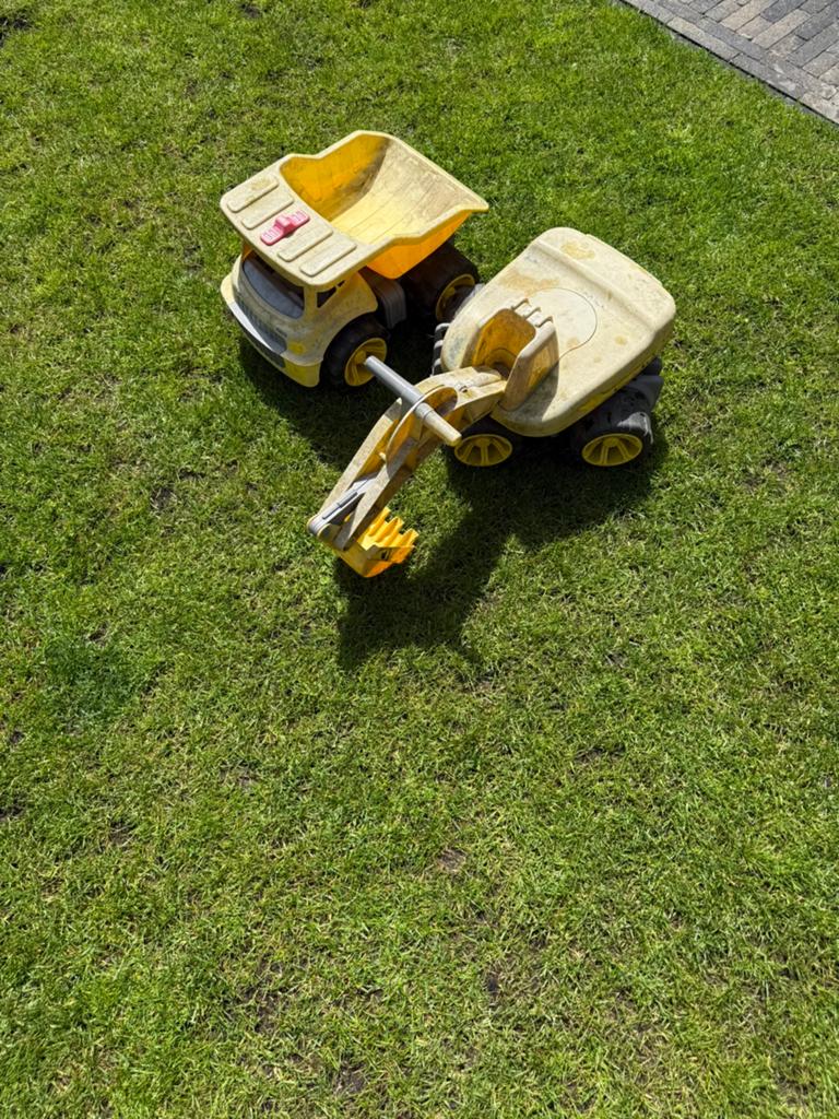 Big kraan en kiepwagen, Ophalen of Verzenden, Zo goed als nieuw