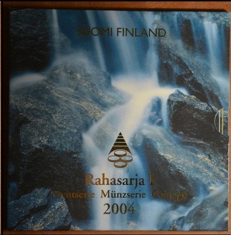 FINLAND 2004 Euro set van 8 + penning in Officiële uitgifte, Verzenden, Finland, Overige waardes, Setje