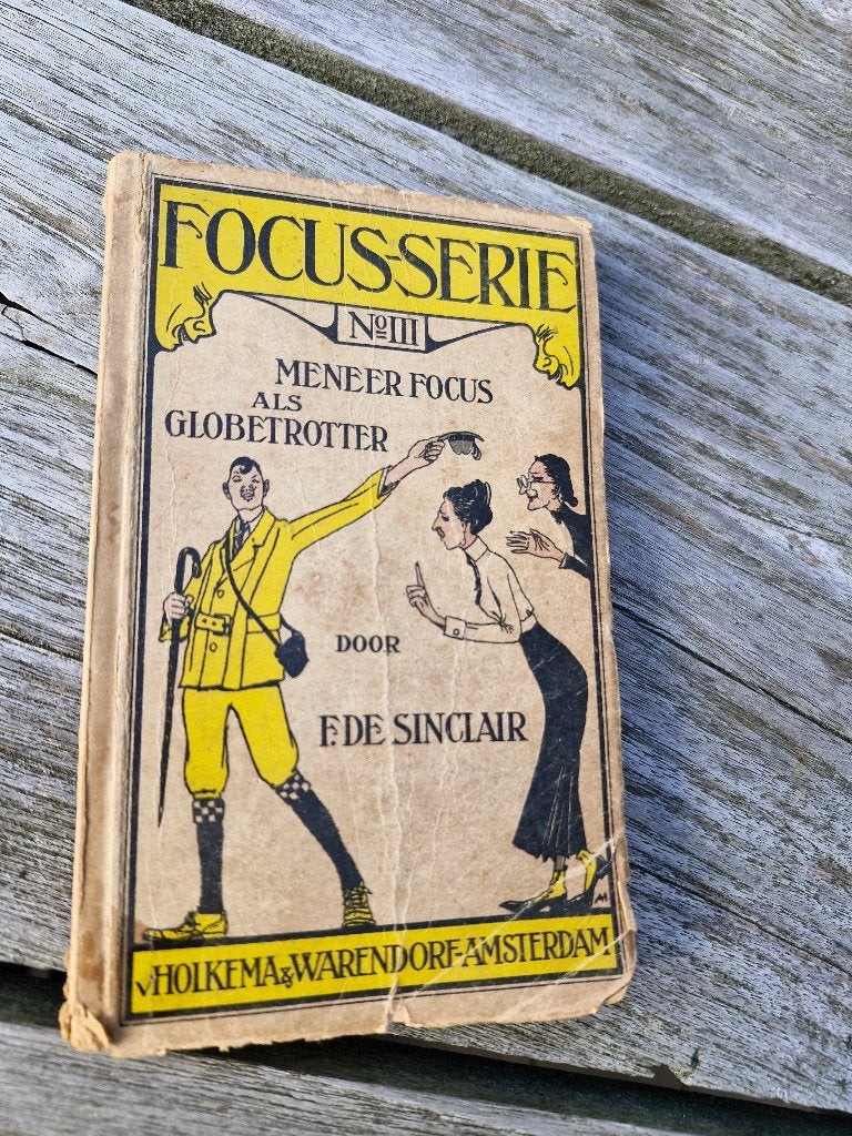 oud boek focus F. de sinclair, Antiek en Kunst, Verzenden