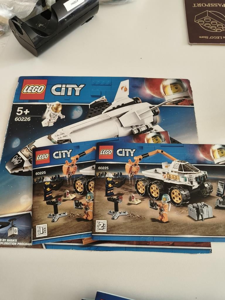Lego City Ruimtevaart Set Compleet met Boekjes en Plaat, City, Lego, Compleet, Ophalen of Verzenden