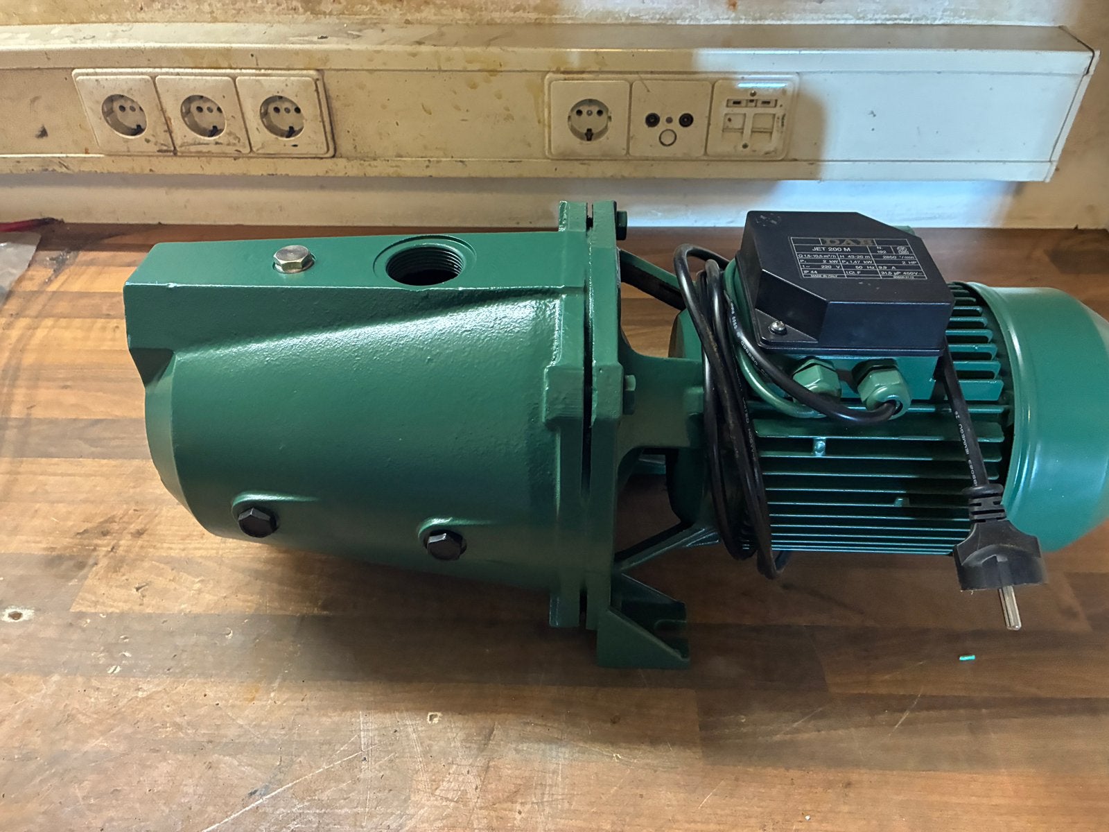 DAB JET 200m waterpomp 10.5 M3 230volt pomp, Ophalen, Zo goed als nieuw, Elektrisch, Beregeningspomp