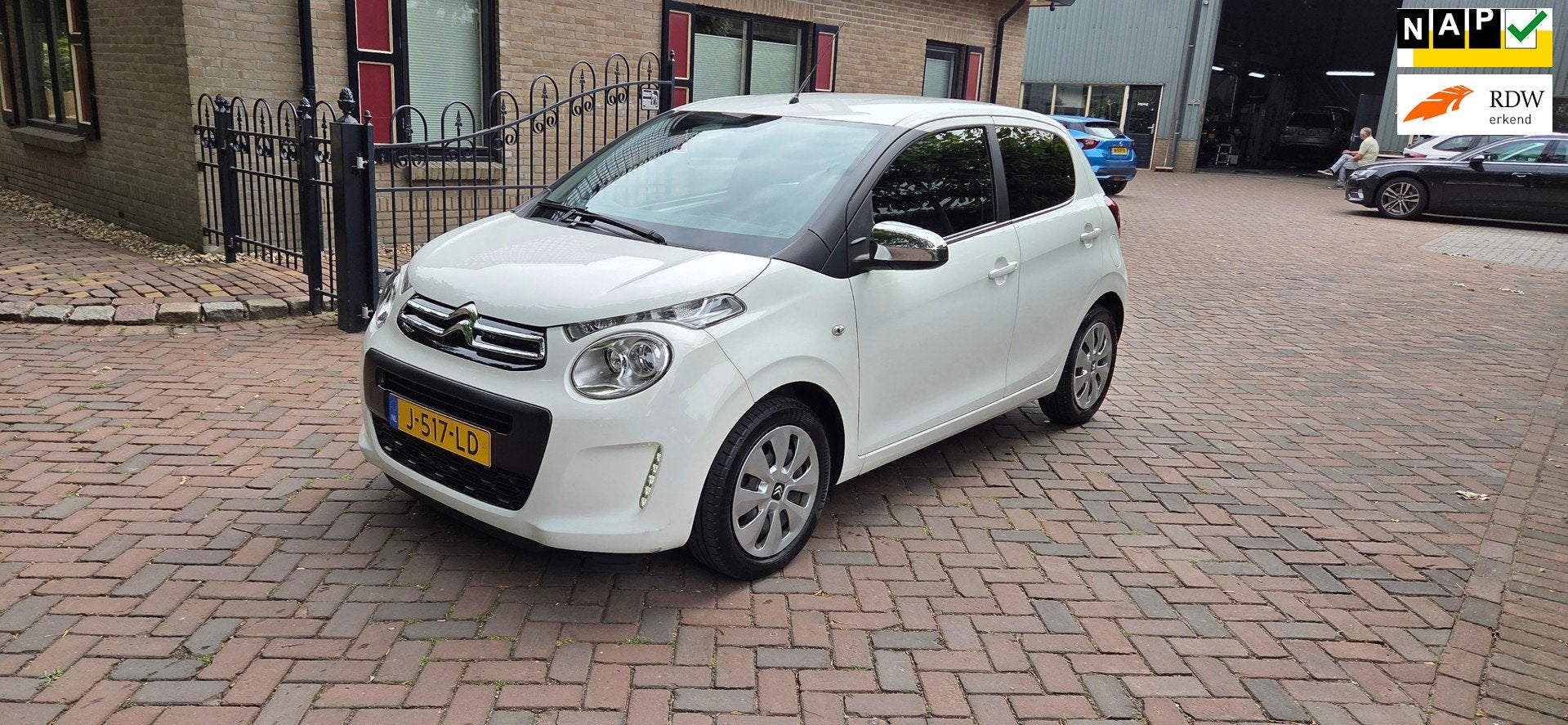 Citroen C1 1.0 VTi Feel, Auto's, Citroën, Voorwielaandrijving, Stof, Gebruikt, 4 stoelen