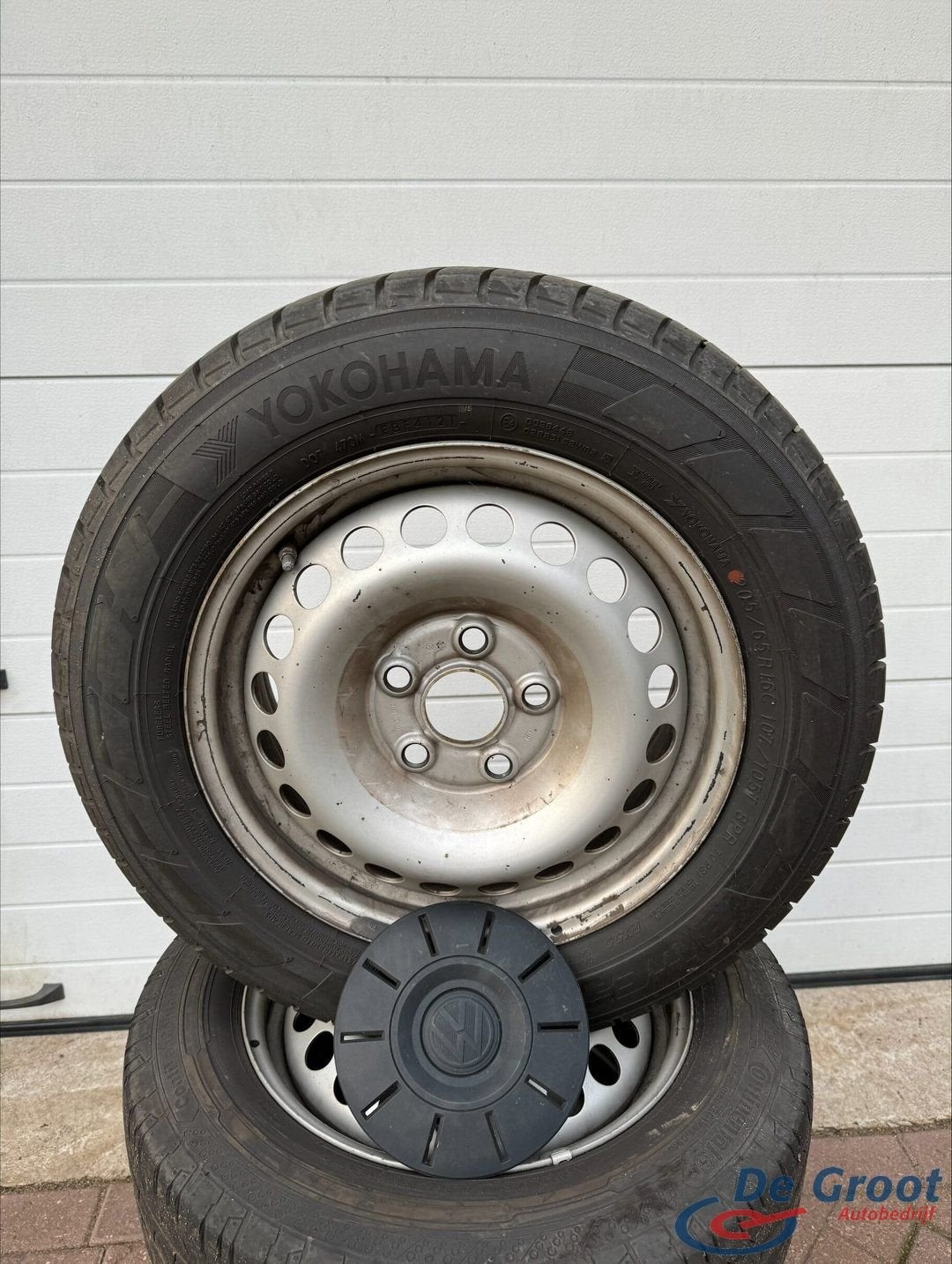 Zomerwielen/ zomerbanden 205/65/16 VW Transporter, Ophalen, -, Banden en Velgen, 205 mm