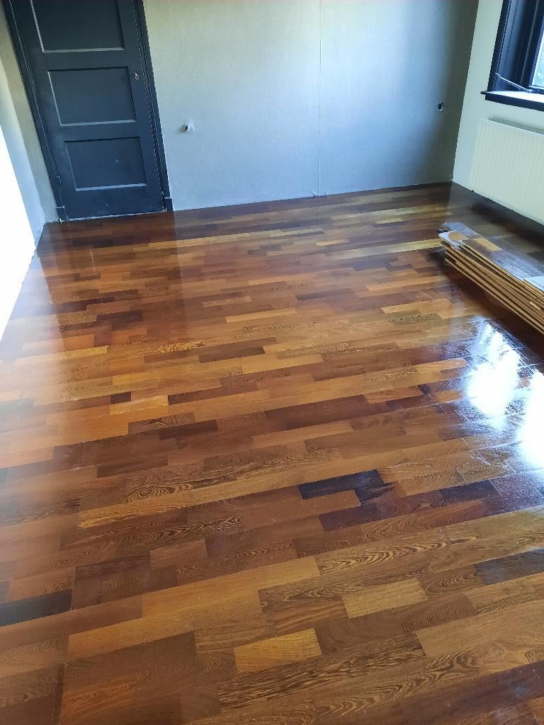 Parket 50m2, Doe-het-zelf en Verbouw, Vloerdelen en Plavuizen, Gebruikt, 10 m² of meer, 10 tot 30 cm, Hout