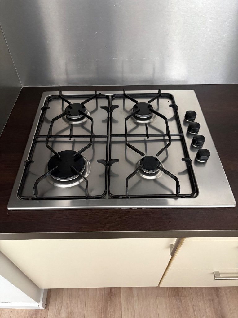 Kookplaat op gas, Ophalen, Gebruikt, 4 kookzones, Gas