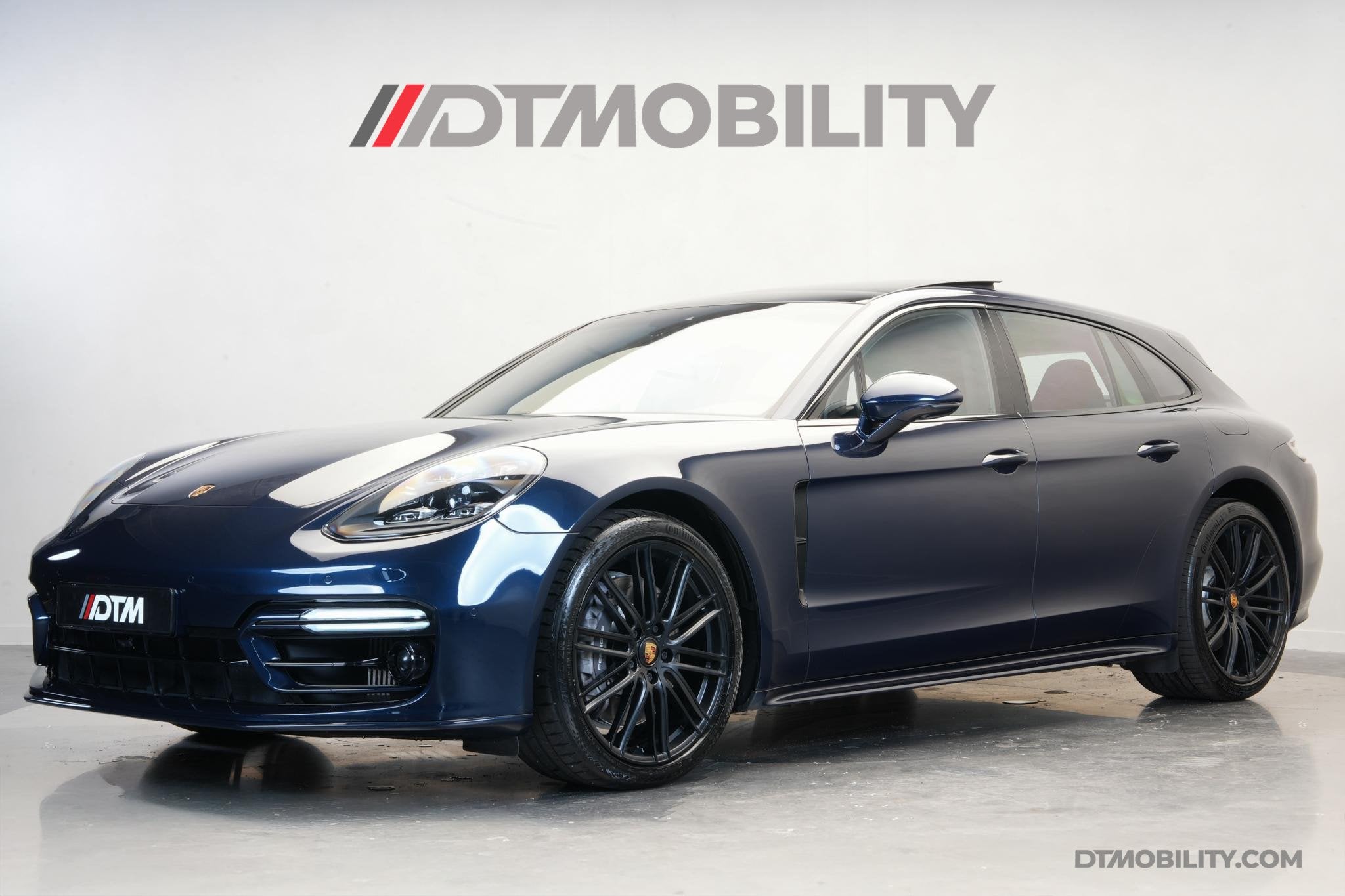 Porsche Panamera Sport Turismo 2.9 4 E-Hybrid Platinum Editi, Auto's, Automaat, Gebruikt, 462 pk, Blauw