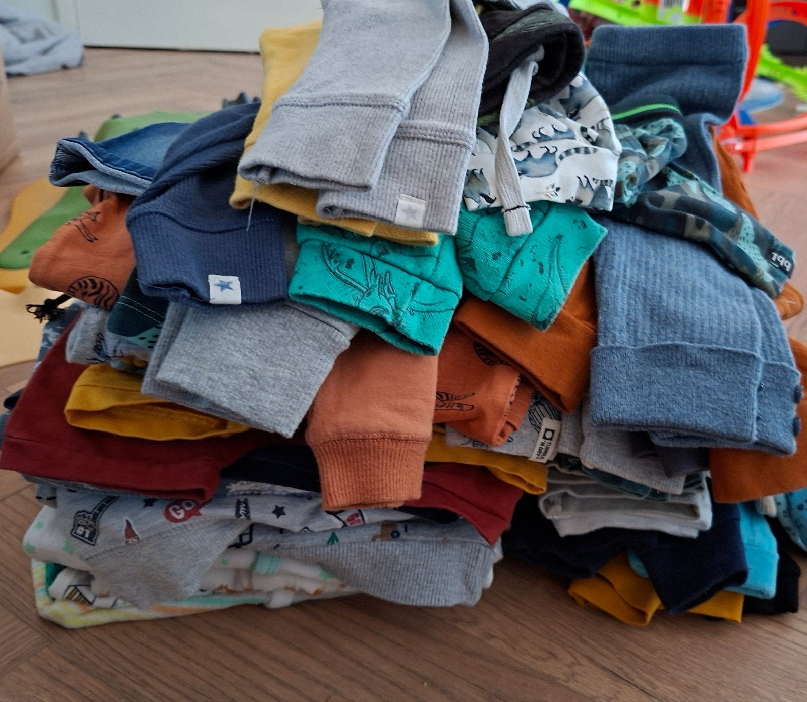 Groot pakket kleding jongen maat 50 tot 74 88 stuks, Ophalen of Verzenden