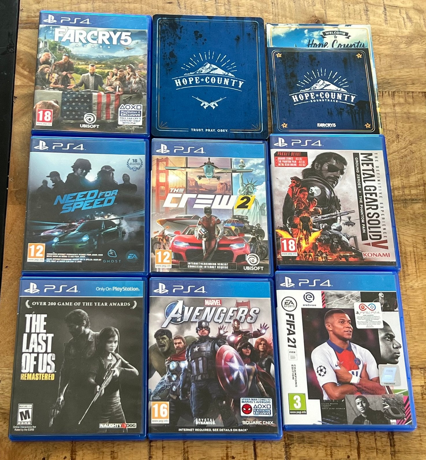 7 PlayStation 4 Games, Spelcomputers en Games, 3 spelers of meer, Ophalen of Verzenden, Zo goed als nieuw, Vanaf 3 jaar
