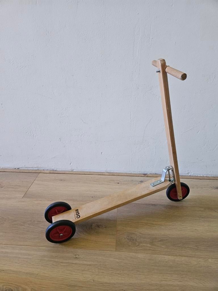 Houten step voor kinderen, Ophalen, Gebruikt, Gewone step