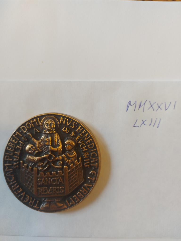 Plaquette, Ophalen of Verzenden, Overige landen