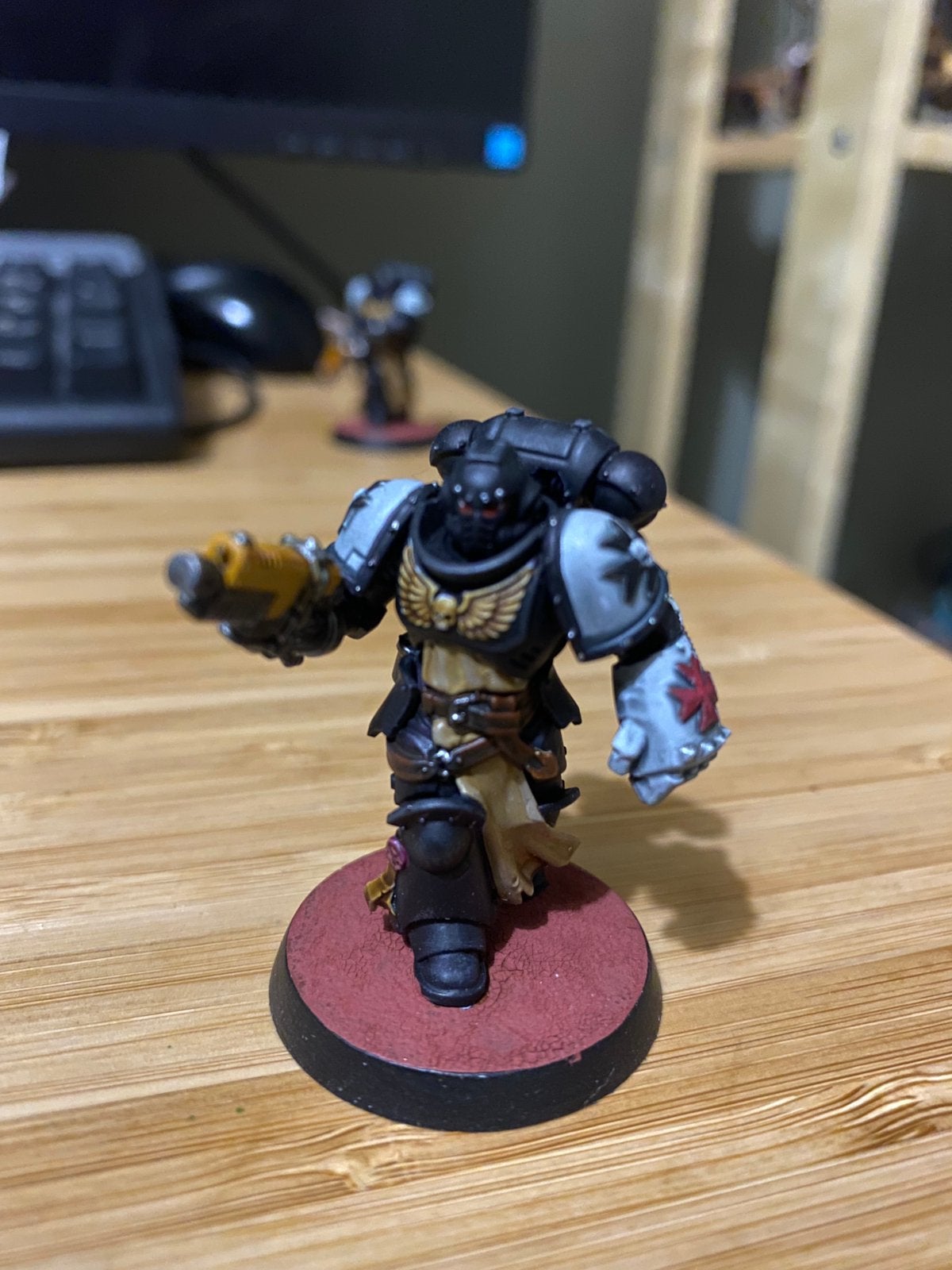 1 initiate on sprue black templar 40k, Hobby en Vrije tijd, Ophalen of Verzenden, Zo goed als nieuw, Warhammer 40000, Figuurtje(s)