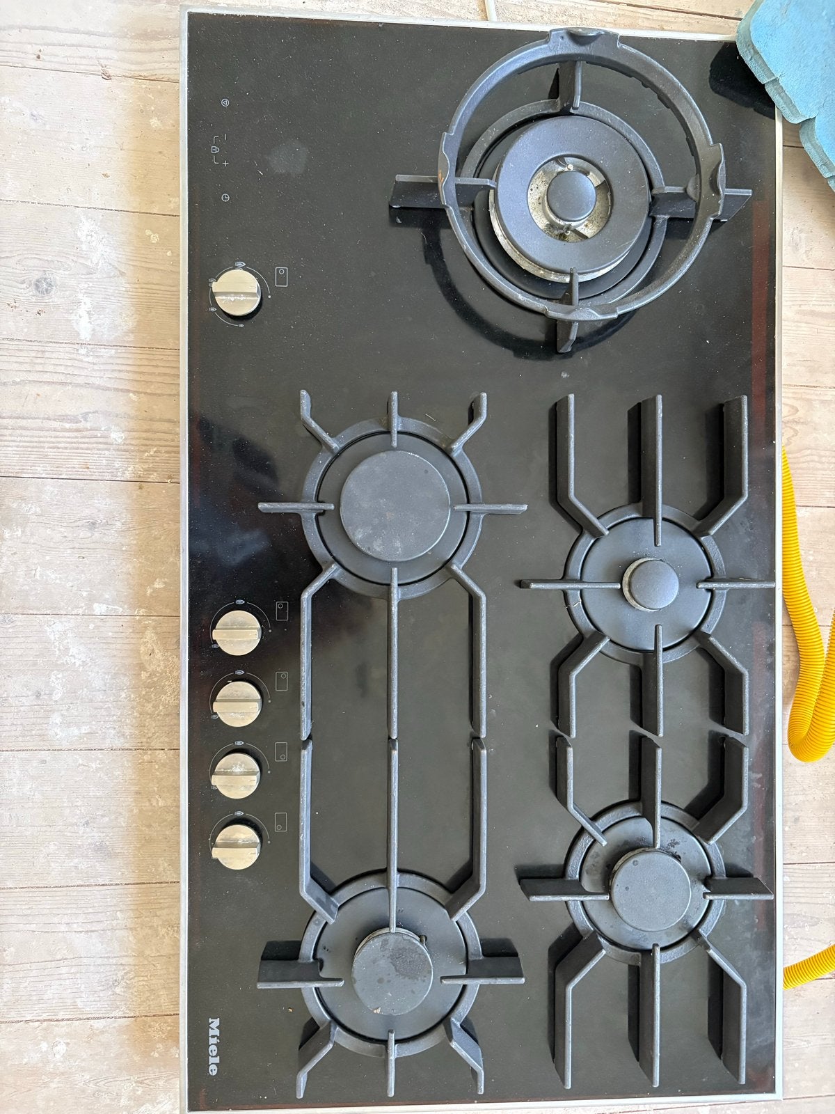 Miele Gaskookplaat - 5 branders, Ophalen, Gebruikt, Inbouw, Gas