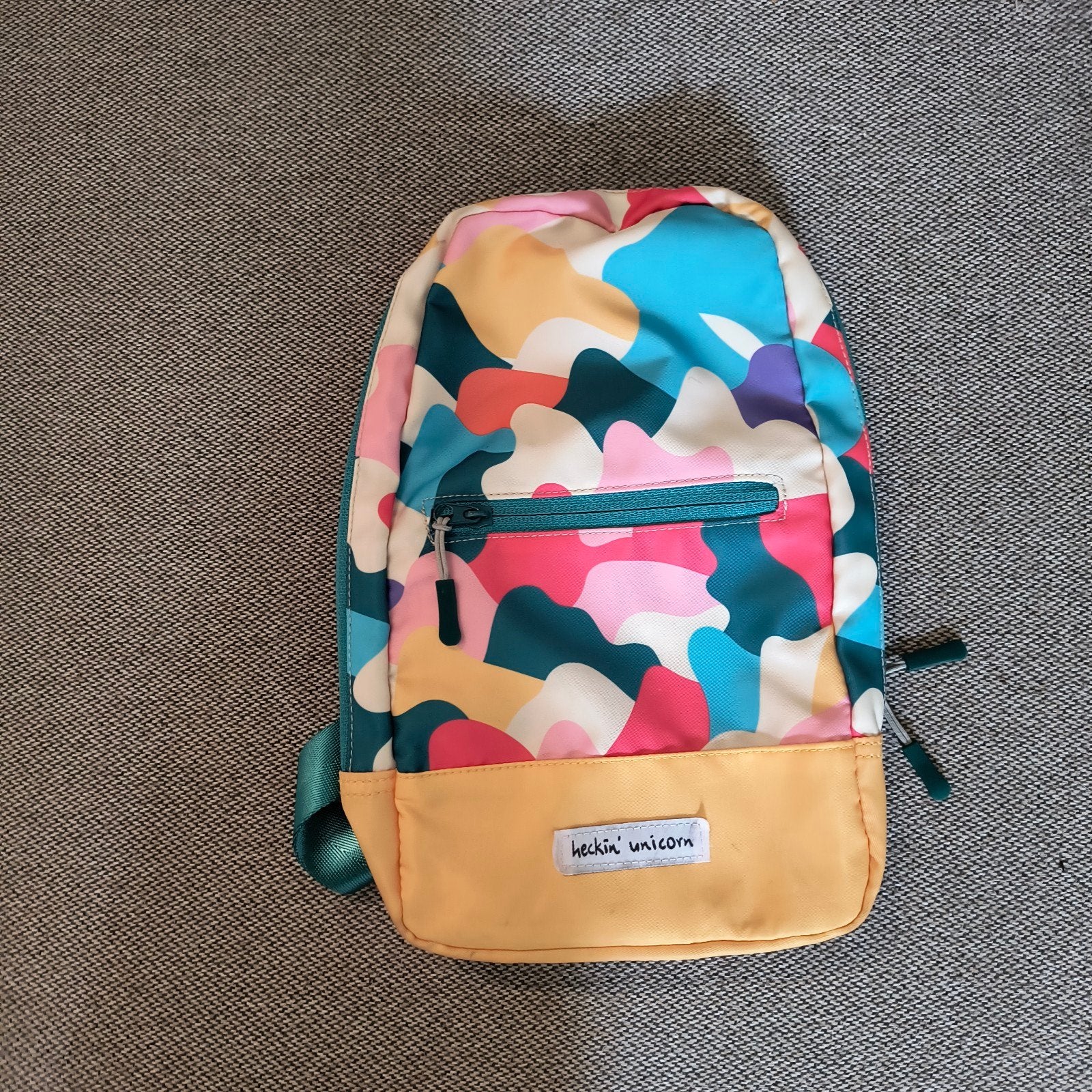 Heckin' Unicorn Kleine Crossbody Tas - Gebruikt, Goede Staat, Ophalen of Verzenden, Gebruikt, Overige kleuren, Schoudertasje